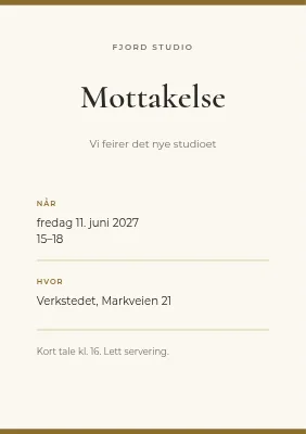 Ateliermottakelse