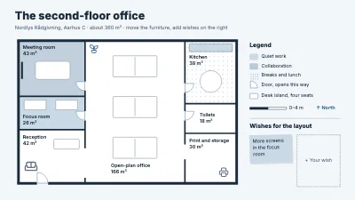 Office floor plan