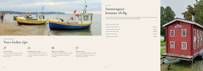 Side 26–27 af Katalog over feriehuse ved kysten – 32 sider