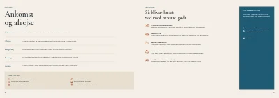 Side 28–29 af Katalog over feriehuse ved kysten – 32 sider