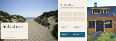 Pages 14–15 of Catalogue of holiday houses on the coast – 32 pages