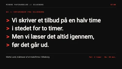 Side 7 af Mindre papirarbejde — AI-workshop for virksomheder