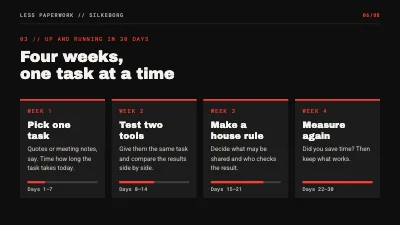 Page 6 of Less paperwork — AI workshop for businesses