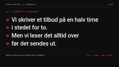 Side 7 av Mindre papirarbeid — AI-verksted for bedrifter
