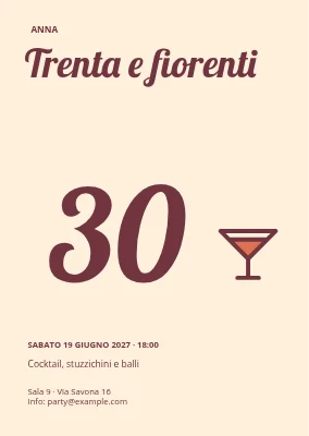 Trenta e in splendida forma