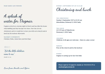 Page 2 of Christening with ripples
