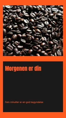 Morgenen er din · Værkstedsbillet