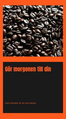 Gör morgonen till din · öppen studio-biljett