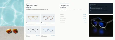 Side 10–11 af Brillekatalog for optiker – 12 sider