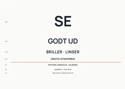 Brillekatalog for optiker – 12 sider