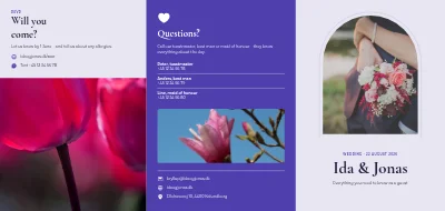 Wedding: information for the guests