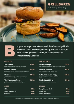 Grill bar — burgers and grill