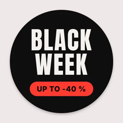 Black Week discount
