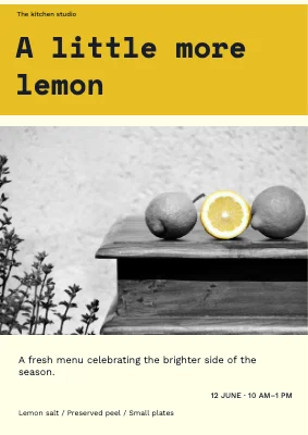 A little more lemon