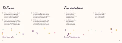 Side 4–5 af Konfirmationsprogram med sange – 8 sider