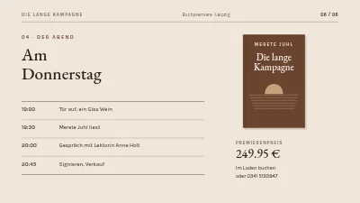 Seite 6 von Buchpremiere — neuer Roman