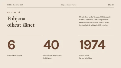 Sivu 4 – Kirjan julkistamistilaisuus — uusi romaani