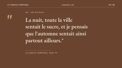 Page 5 de Lancement de livre — nouveau roman