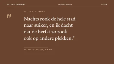Pagina 5 van Boekpresentatie — nieuwe roman