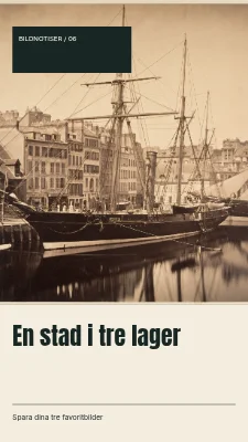 En stad i tre lager · Nedre titelhuvud