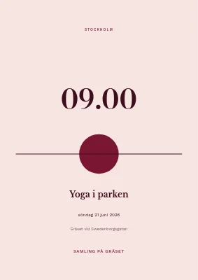 Yoga i parken på Christianshavn