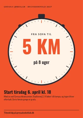 Løbeklub med begynderhold i Grenaa