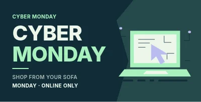 Cyber Monday – Illustrated classic