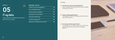 Side 24–25 af Personalehåndbog for mellemstor virksomhed – 64 sider