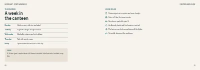 الصفحات 60–61 من Staff handbook for a mid-size company – 64 pages