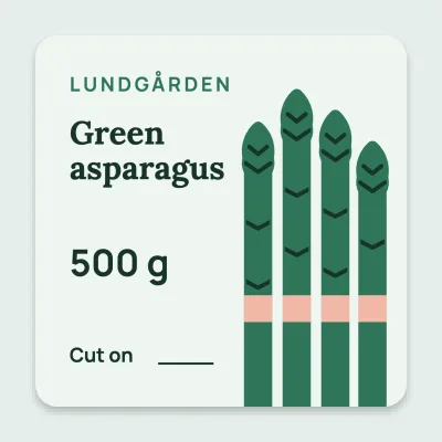 A bunch of asparagus