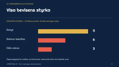 Sida 3 av Ett nyhetsbrev med riktning