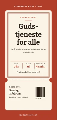 Gudstjeneste for alle i Vejle