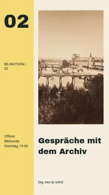 Seite 1 von Gespräche mit dem Archiv · Großer Index