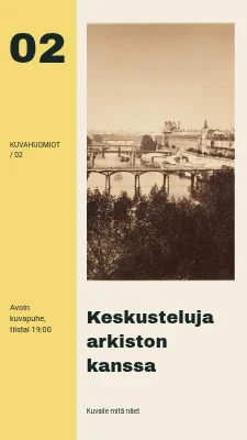 Keskusteluja arkiston kanssa · Iso hakemisto
