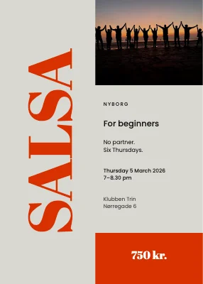 Salsa course in Nyborg