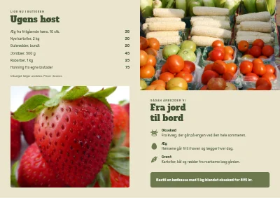 Side 2 af Gårdbutik med æg og grønt
