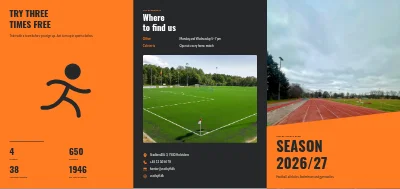 Sports club: season programme