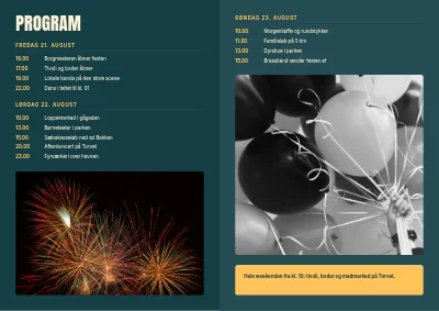 Side 2 af Byfest: program