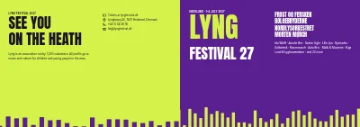 Umschlag von Programme for a music and culture festival – 64 pages