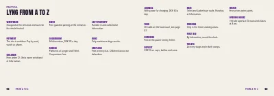 Seiten 52–53 von Programme for a music and culture festival – 64 pages