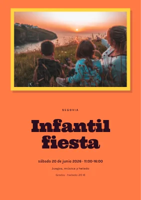 Fiesta infantil — un día en Næstved
