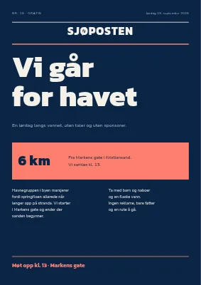 Klimamarsj — vi marsjerer for havet