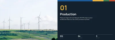 Pages 10–11 of Annual report for an energy company – 48 pages