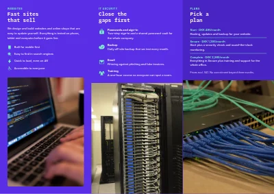 Σελίδα 2 του Web agency and IT security