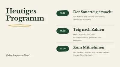 Seite 2 von Sauerteigkurs — Abendkurs