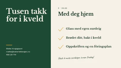 Side 5 av Surdeigskurs — kveldskurs