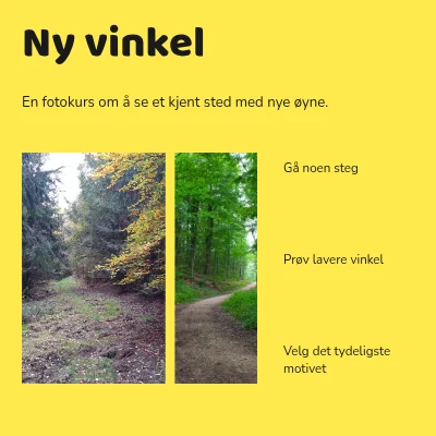 En annen vinkel · grafisk feltguide