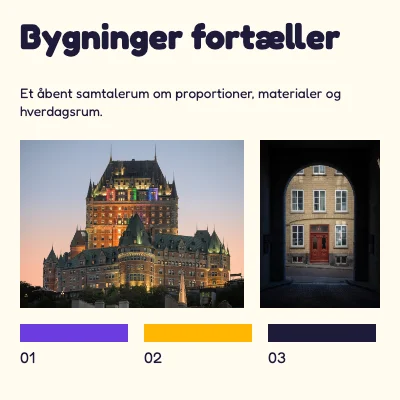 Bygninger fortæller · Farvelaboratorium