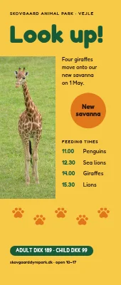 Zoo roll-up — look up