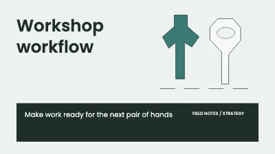 Page 1 of Workshop workflow